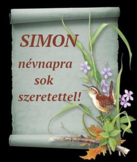 Simon névnapra