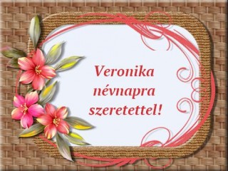 Veronika névnapra